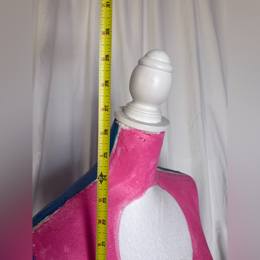 Vintage Foam Mannequin Torso Doll Project Dress Form - Picture 8 of 12